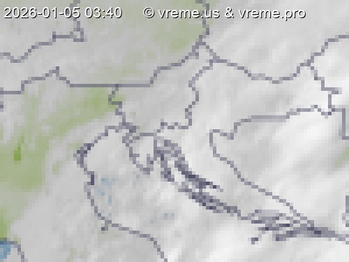 Oblačnost Slovenija