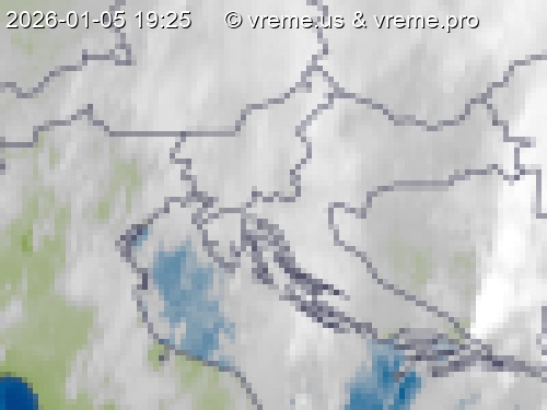 Oblačnost Slovenija