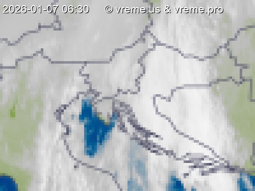 Oblačnost Slovenija