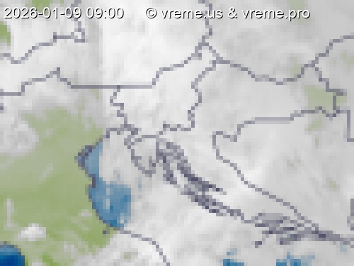 Oblačnost Slovenija