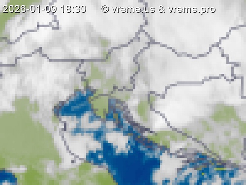 Oblačnost Slovenija