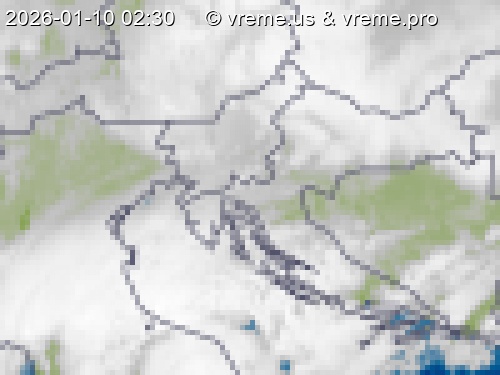 Oblačnost Slovenija