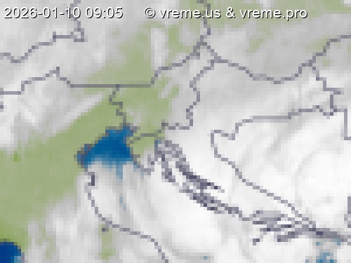 Oblačnost Slovenija