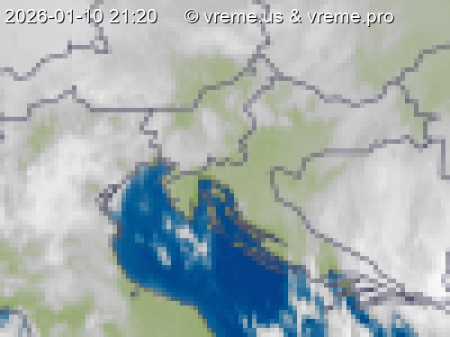 Oblačnost Slovenija