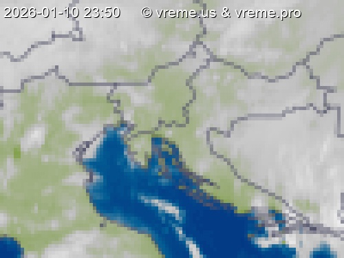 Oblačnost Slovenija