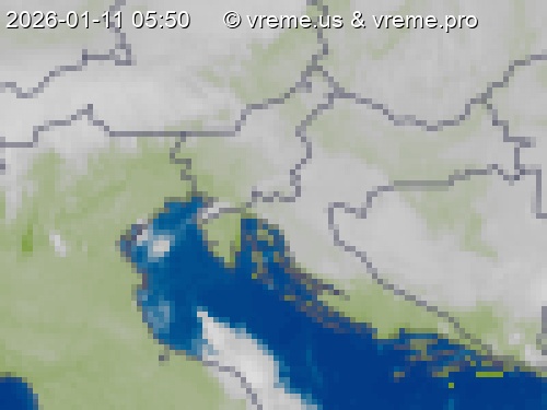 Oblačnost Slovenija