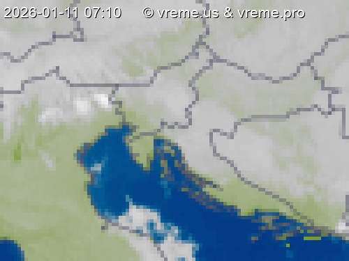 Oblačnost Slovenija