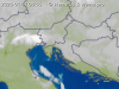 Oblačnost Slovenija