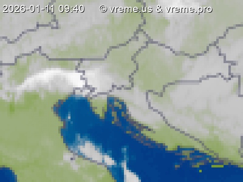 Oblačnost Slovenija