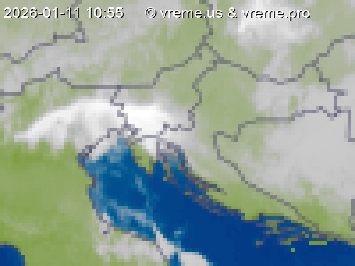 Oblačnost Slovenija