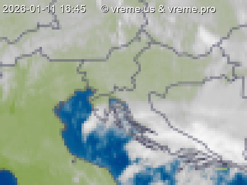 Oblačnost Slovenija