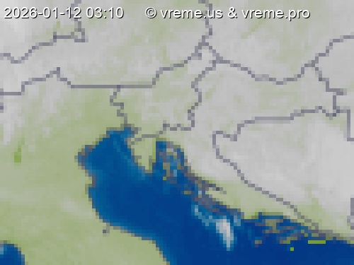 Oblačnost Slovenija