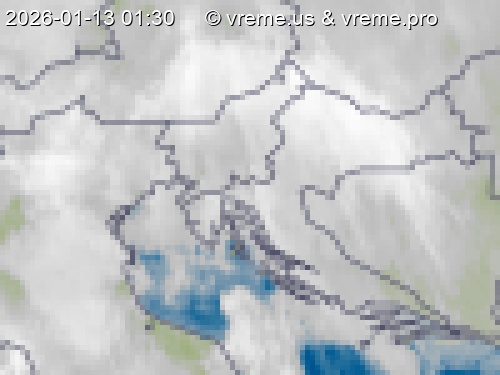 Oblačnost Slovenija