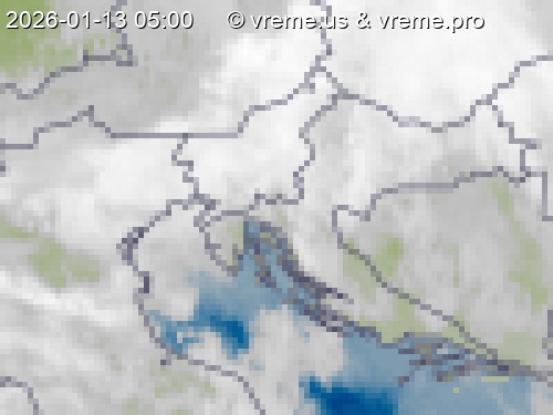 Oblačnost Slovenija