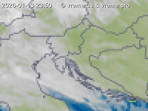 Oblačnost Slovenija