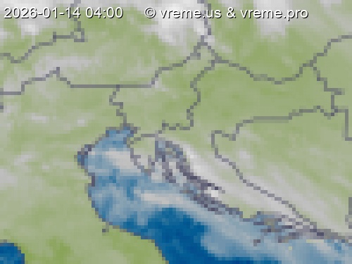 Oblačnost Slovenija