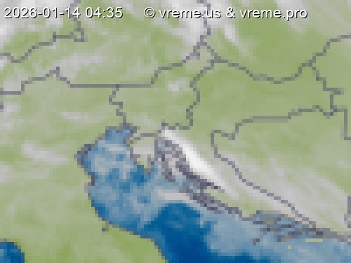 Oblačnost Slovenija