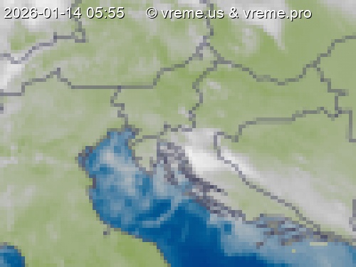 Oblačnost Slovenija