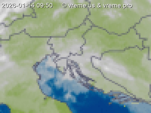 Oblačnost Slovenija