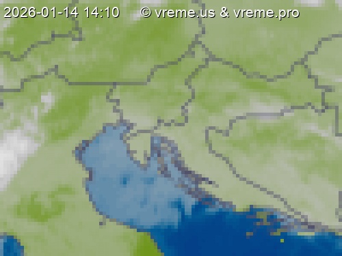 Oblačnost Slovenija