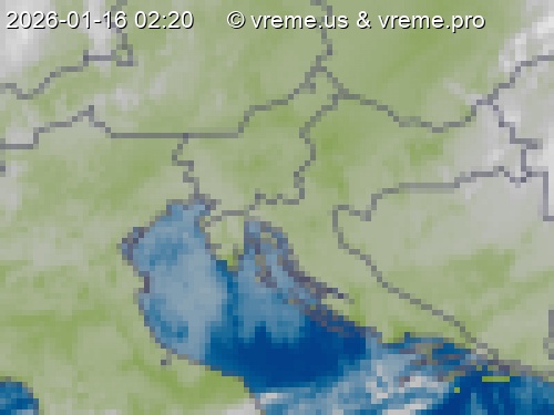 Oblačnost Slovenija