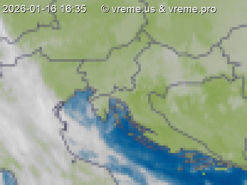 Oblačnost Slovenija