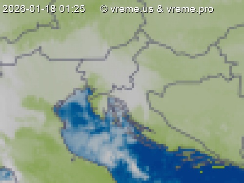 Oblačnost Slovenija