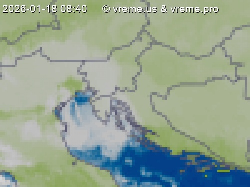 Oblačnost Slovenija