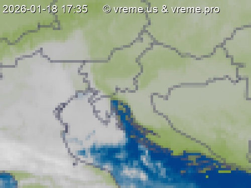 Oblačnost Slovenija