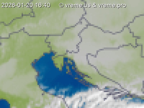 Oblačnost Slovenija