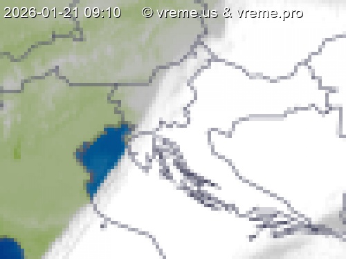 Oblačnost Slovenija
