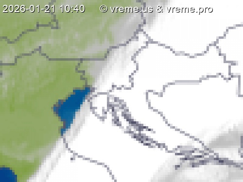 Oblačnost Slovenija