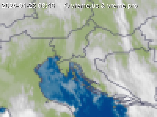 Oblačnost Slovenija