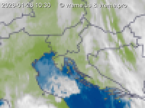 Oblačnost Slovenija