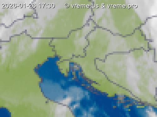 Oblačnost Slovenija