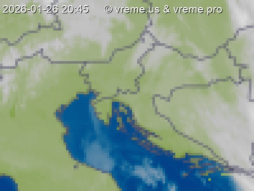 Oblačnost Slovenija