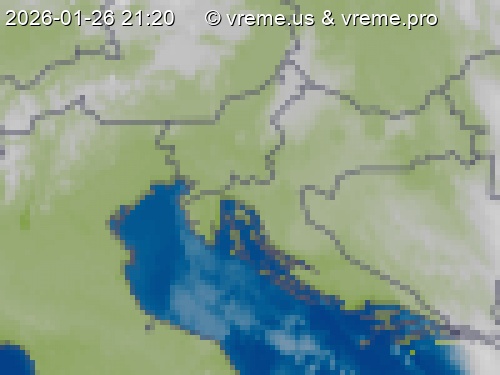 Oblačnost Slovenija