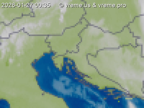 Oblačnost Slovenija