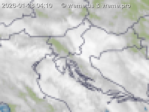 Oblačnost Slovenija