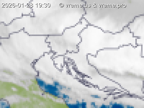 Oblačnost Slovenija