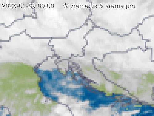 Oblačnost Slovenija