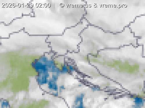 Oblačnost Slovenija