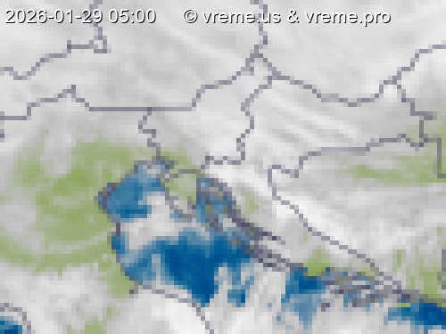 Oblačnost Slovenija