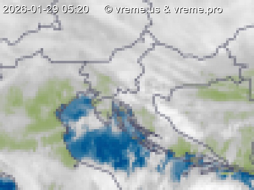 Oblačnost Slovenija