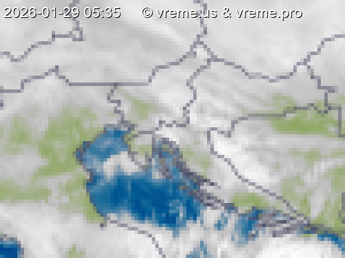 Oblačnost Slovenija