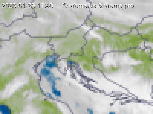 Oblačnost Slovenija