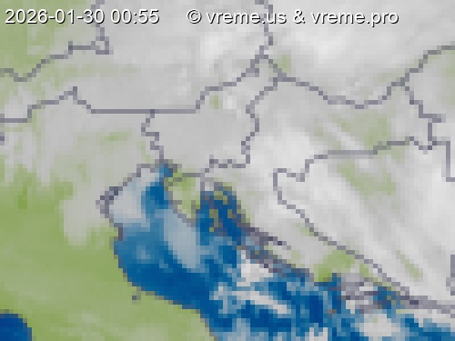 Oblačnost Slovenija