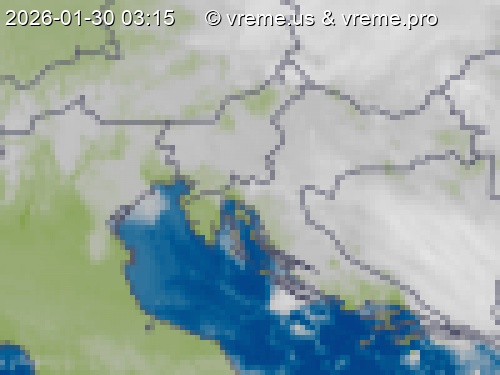 Oblačnost Slovenija