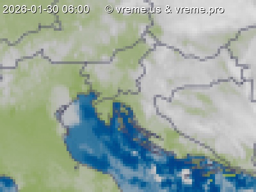 Oblačnost Slovenija