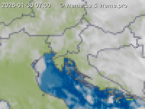 Oblačnost Slovenija